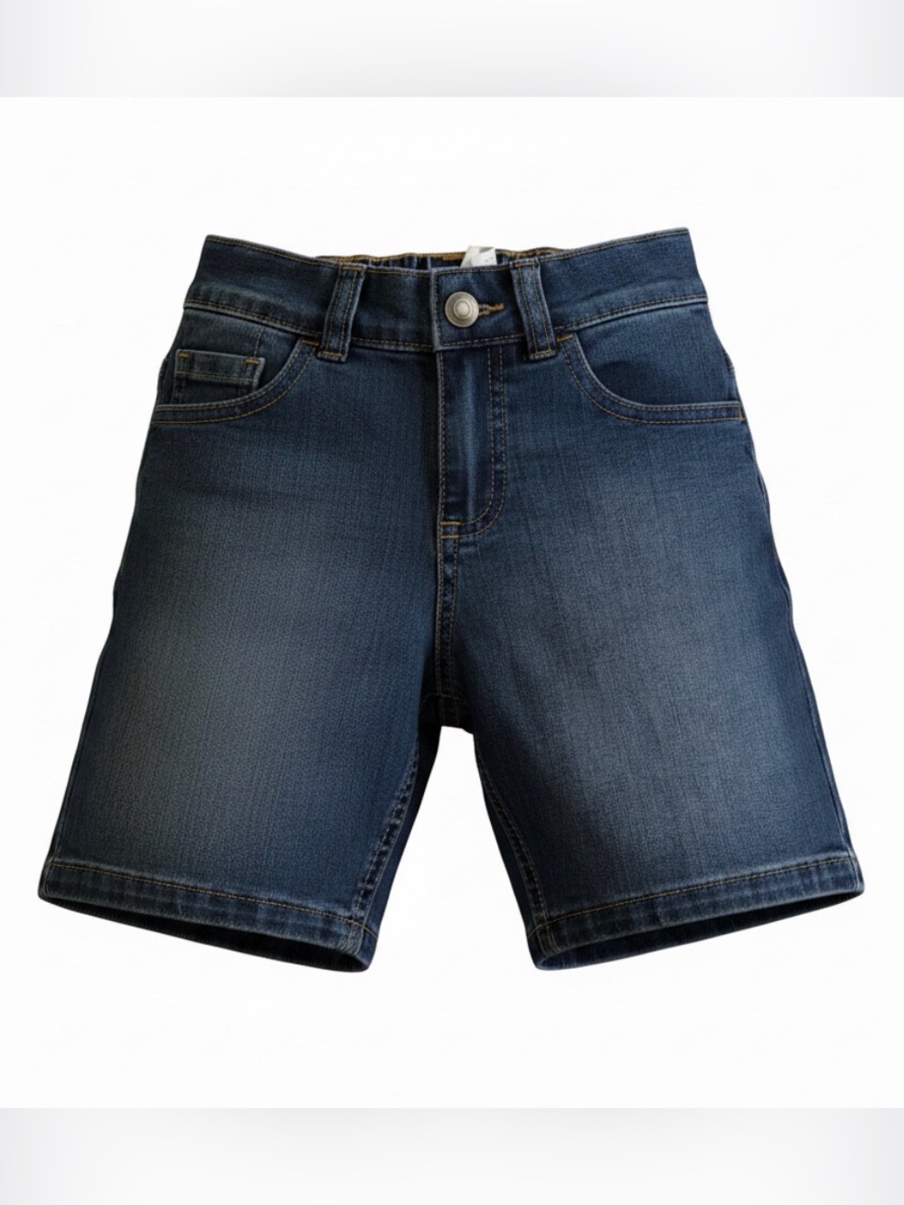 Kids Dark Blue Denim Shorts - Classic Casual